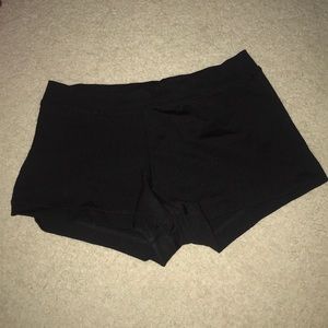 Black shorts